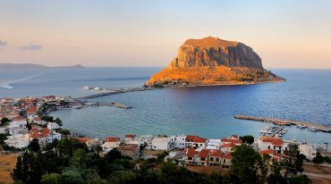 Monemvasia port