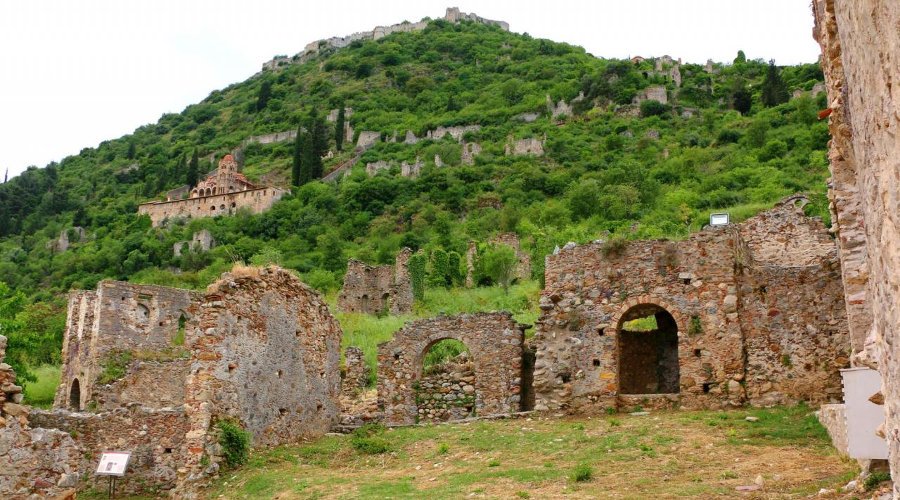Gythion to Mystras and Diros Caves